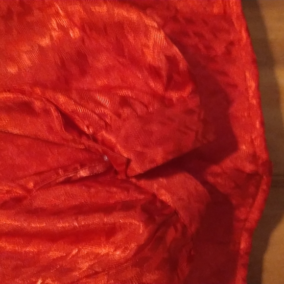 Liz Jordan woman's size 5/6 blouse button down w vertical pleat/ twist neck VTG - Picture 6 of 12